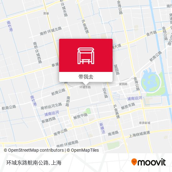 环城东路航南公路地图