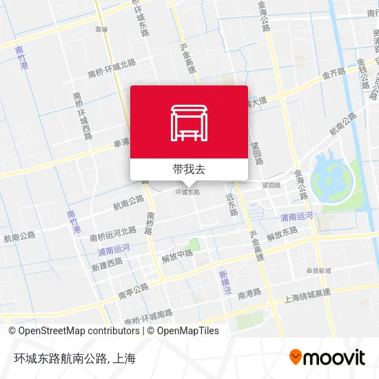 环城东路航南公路地图