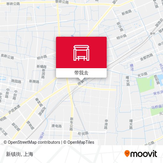 新镇街地图
