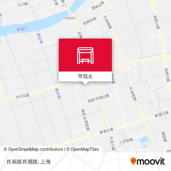 肖南路肖塘路地图