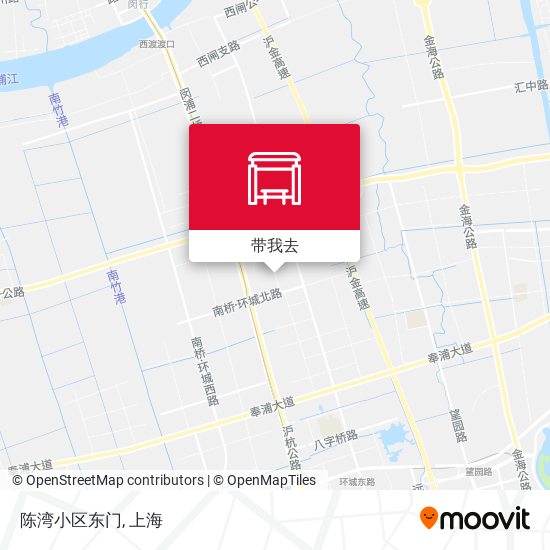 陈湾小区东门地图