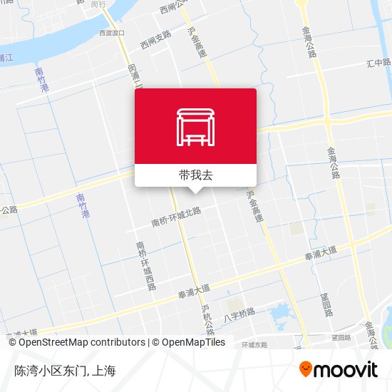 陈湾小区东门地图