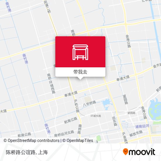陈桥路公谊路地图