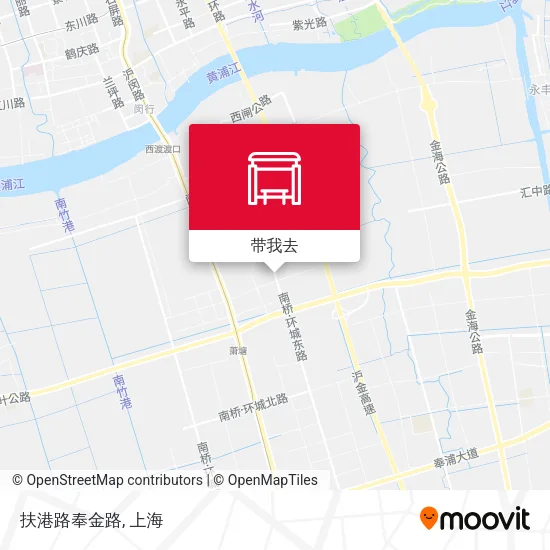 扶港路奉金路地图