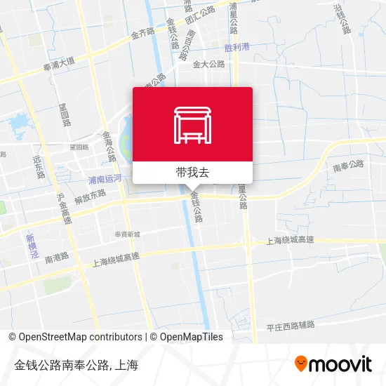 金钱公路南奉公路地图