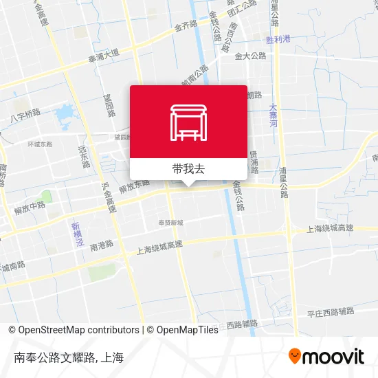 南奉公路文耀路地图
