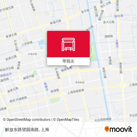 解放东路望园南路地图