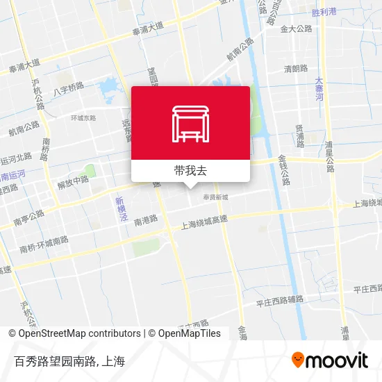 百秀路望园南路地图