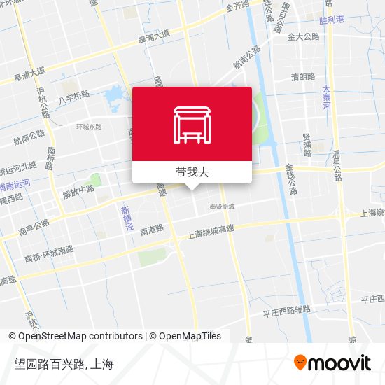 望园路百兴路地图