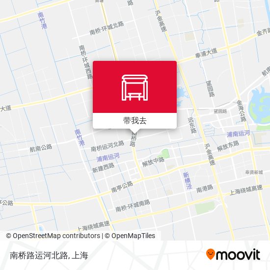 南桥路运河北路地图