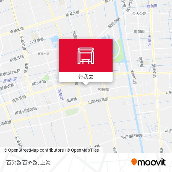 百兴路百齐路地图