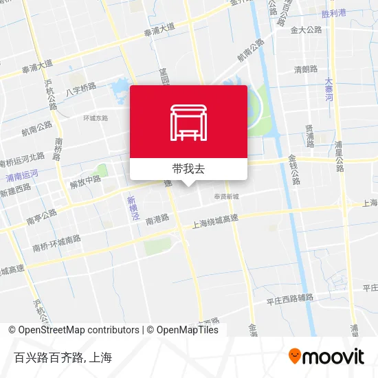 百兴路百齐路地图