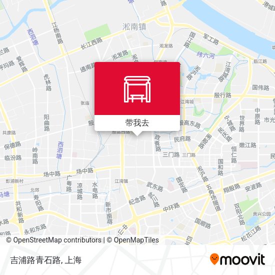 吉浦路青石路地图