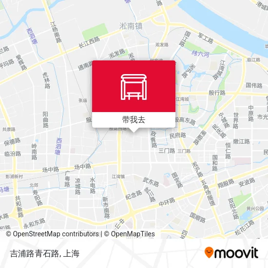 吉浦路青石路地图