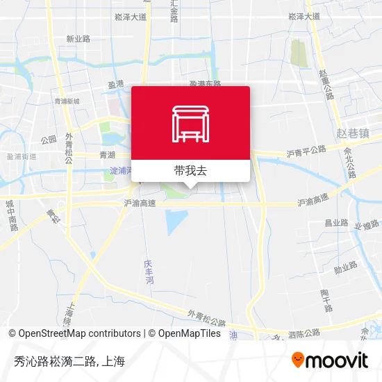 秀沁路崧漪二路地图