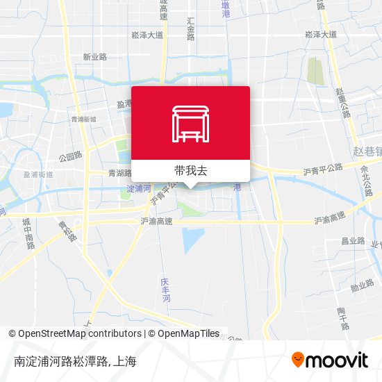 南淀浦河路崧潭路地图