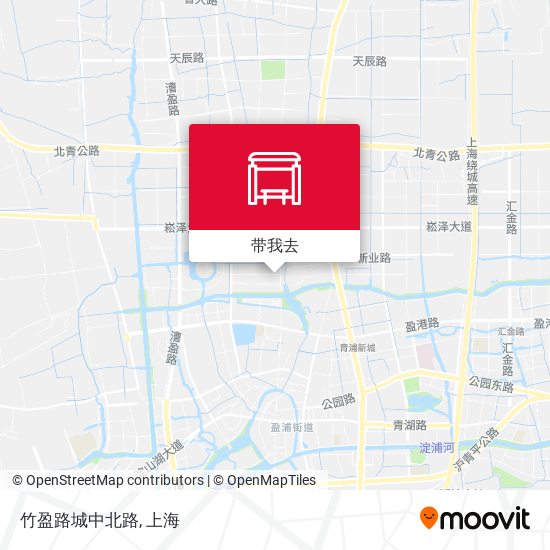 竹盈路城中北路地图