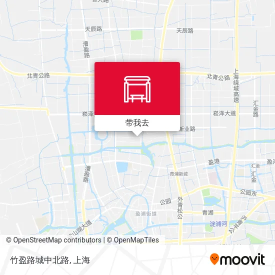 竹盈路城中北路地图
