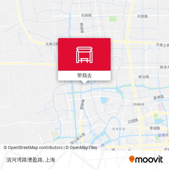 清河湾路漕盈路地图