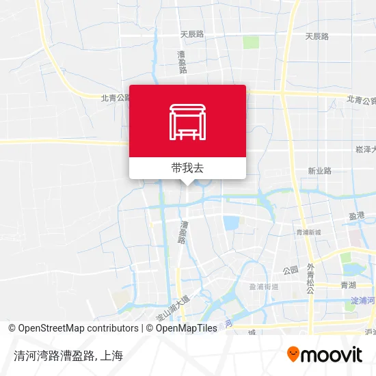 清河湾路漕盈路地图
