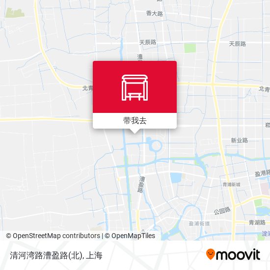 清河湾路漕盈路(北)地图
