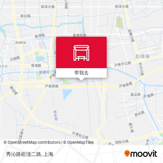 秀沁路崧涟二路地图