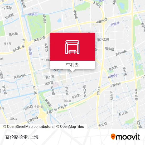 蔡伦路哈雷地图