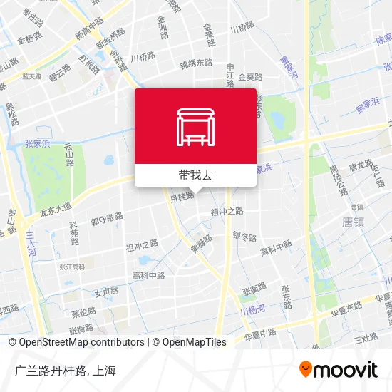 广兰路丹桂路地图