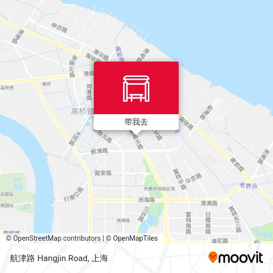 航津路 Hangjin Road地图