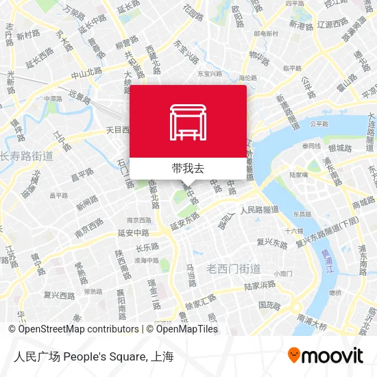 人民广场 People's Square地图