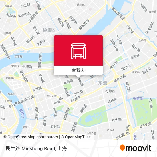 民生路 Minsheng Road地图
