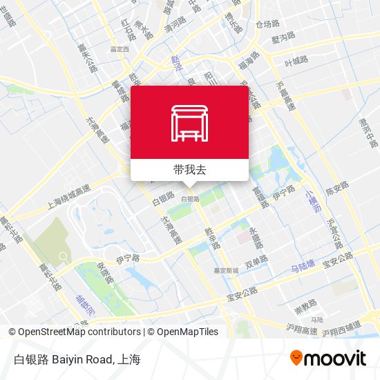 白银路 Baiyin Road地图