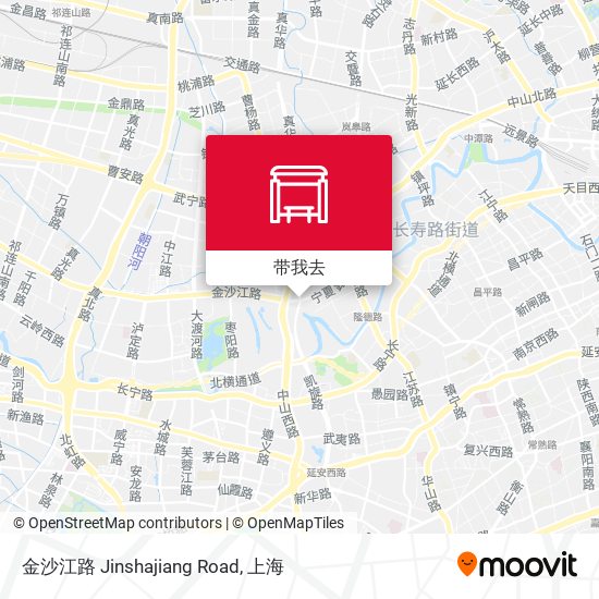 金沙江路 Jinshajiang Road地图