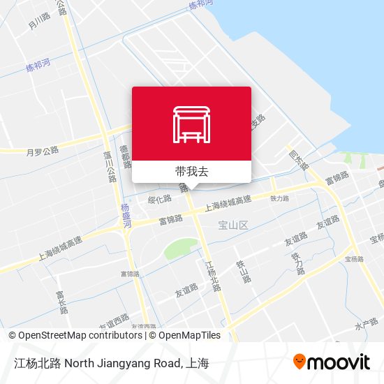 江杨北路 North Jiangyang Road地图