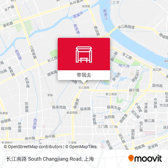 长江南路 South Changjiang Road地图