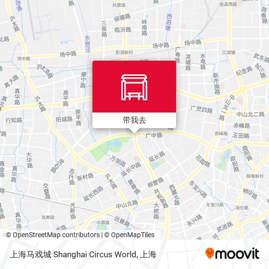 上海马戏城 Shanghai Circus World地图