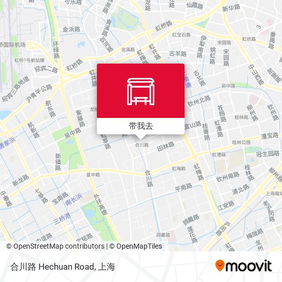 合川路 Hechuan Road地图