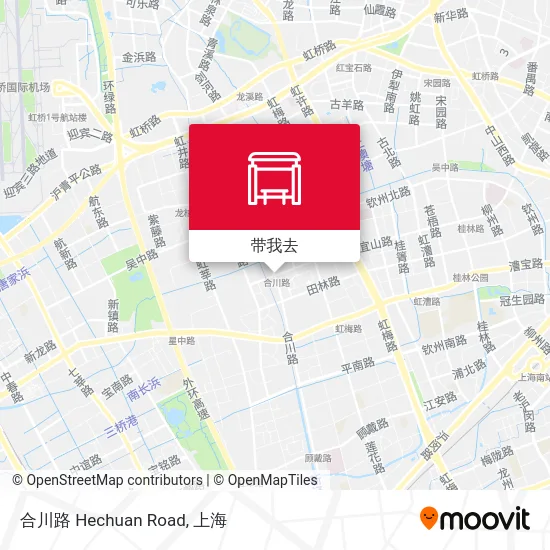 合川路 Hechuan Road地图