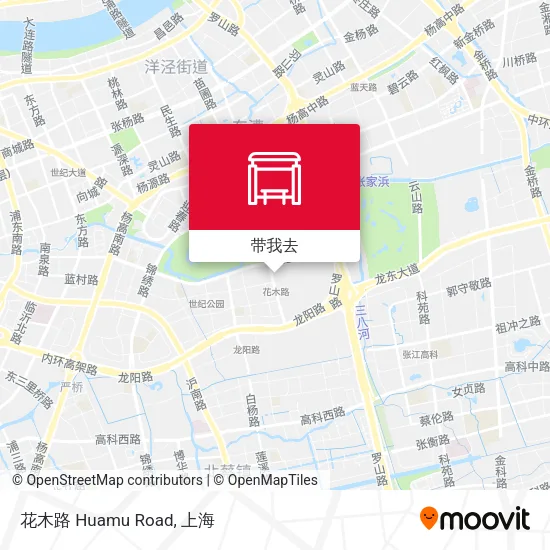 花木路 Huamu Road地图