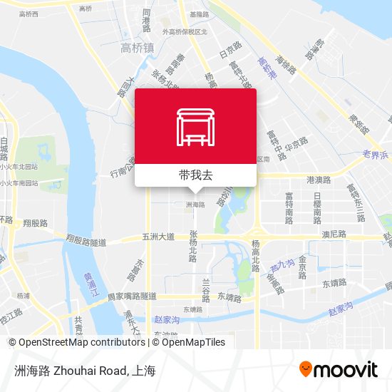 洲海路 Zhouhai Road地图