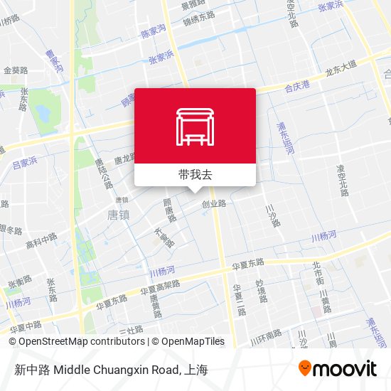 新中路 Middle Chuangxin Road地图
