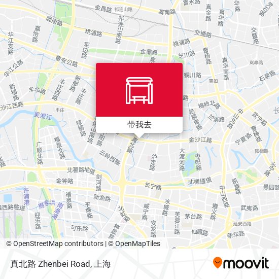 真北路 Zhenbei Road地图