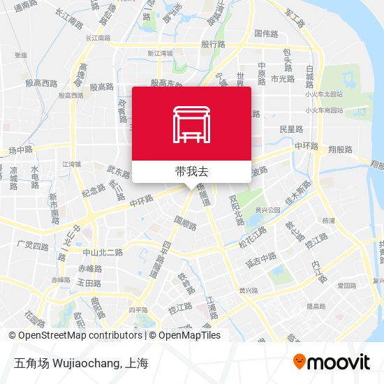 五角场 Wujiaochang地图
