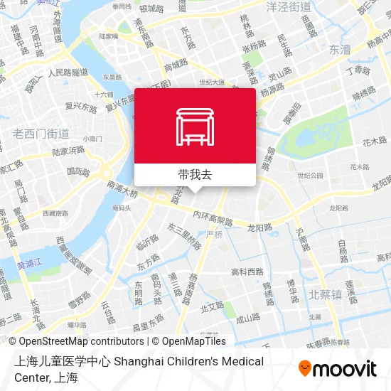 上海儿童医学中心 Shanghai Children's Medical Center地图
