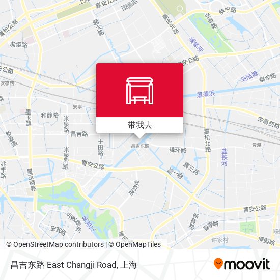 昌吉东路 East Changji Road地图