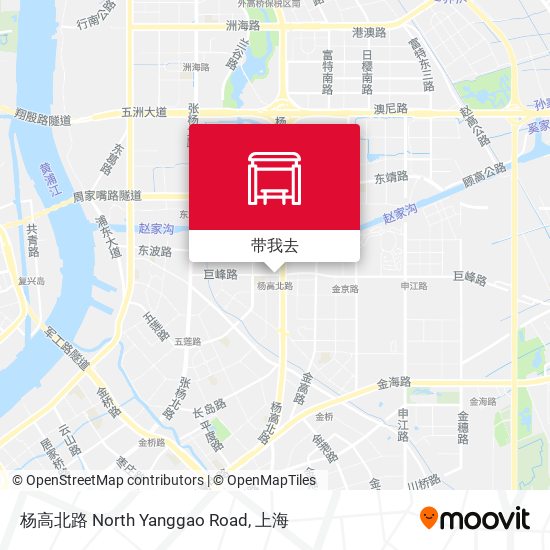 杨高北路 North Yanggao Road地图