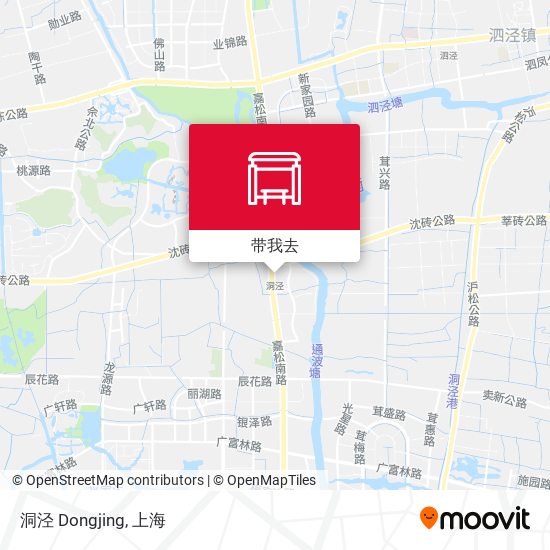 洞泾 Dongjing地图