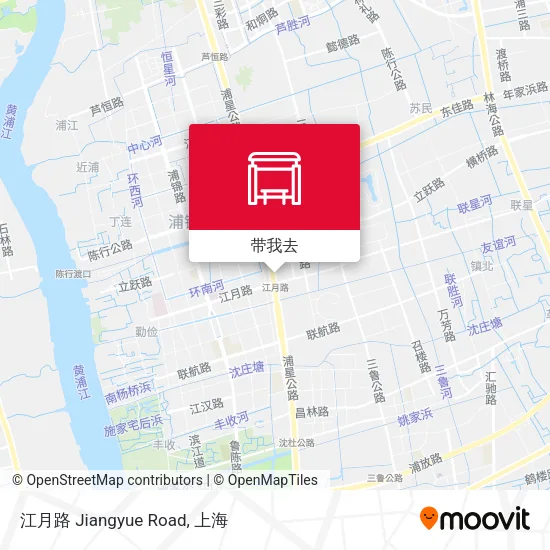 江月路 Jiangyue Road地图
