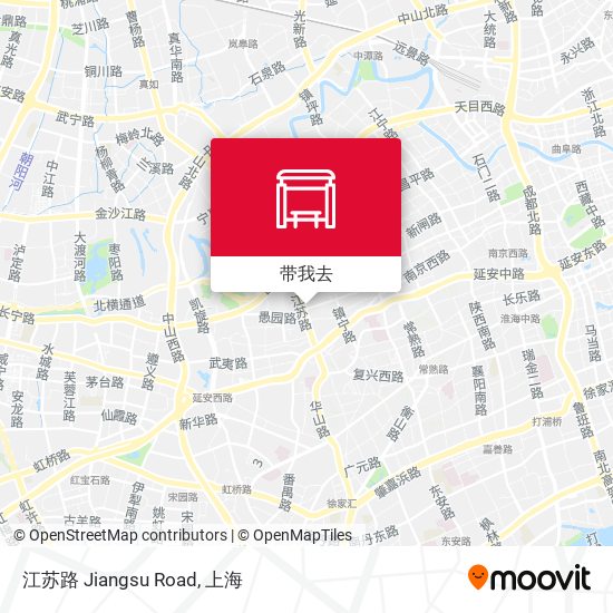 江苏路 Jiangsu Road地图