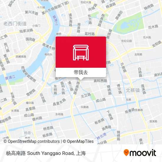 杨高南路 South Yanggao Road地图